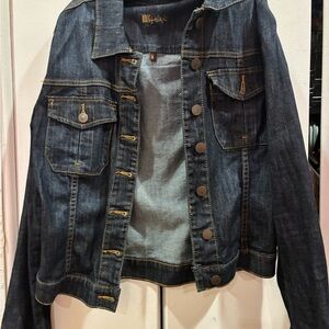 Kut from the Kloth Dark Blue Jean Jacket